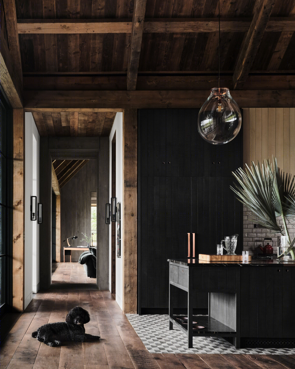 Ashton Kutcher 和 Mila Kunis 洛杉矶农舍丨美国洛杉矶丨Backen & Gillam Architects-9