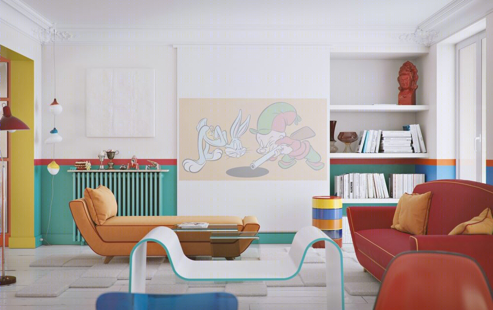 活力现代家居的七色魅力-2