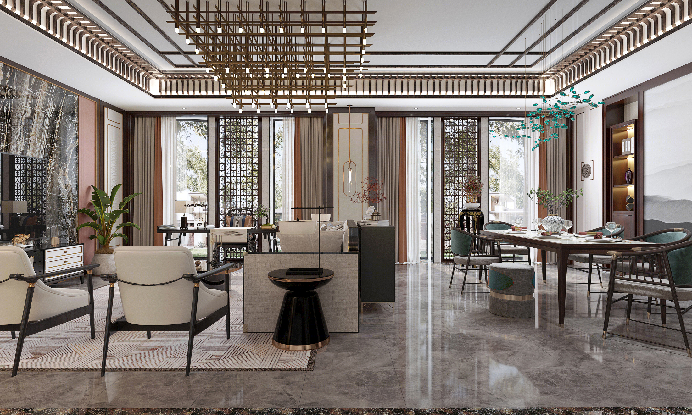 融合传统元素的现代家居设计-4