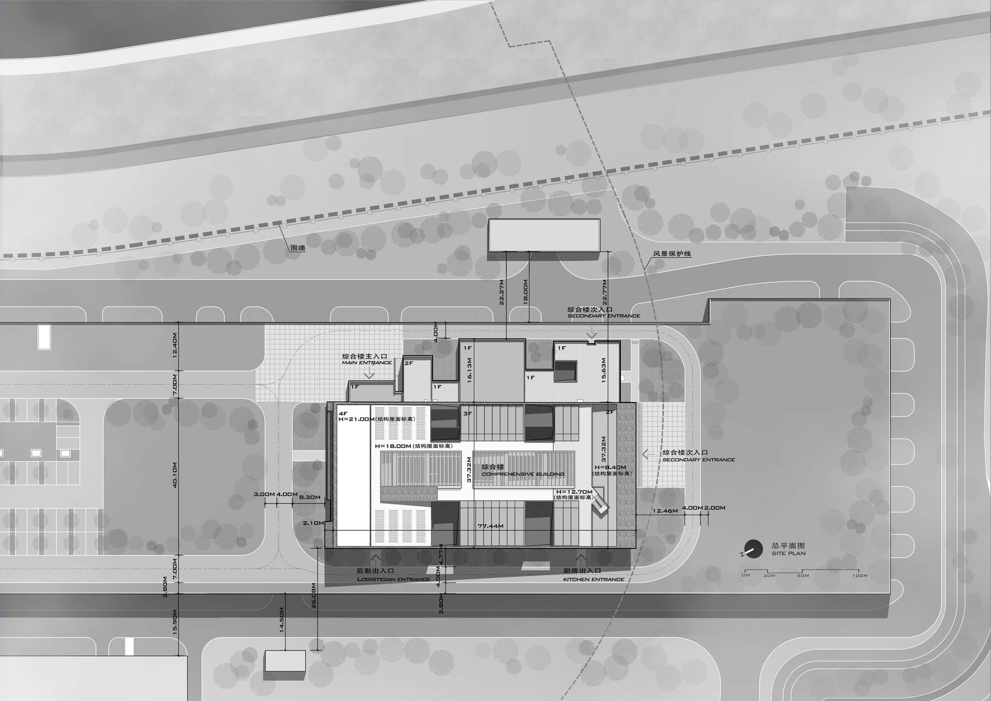 济南龙洞停车多功能建筑-26