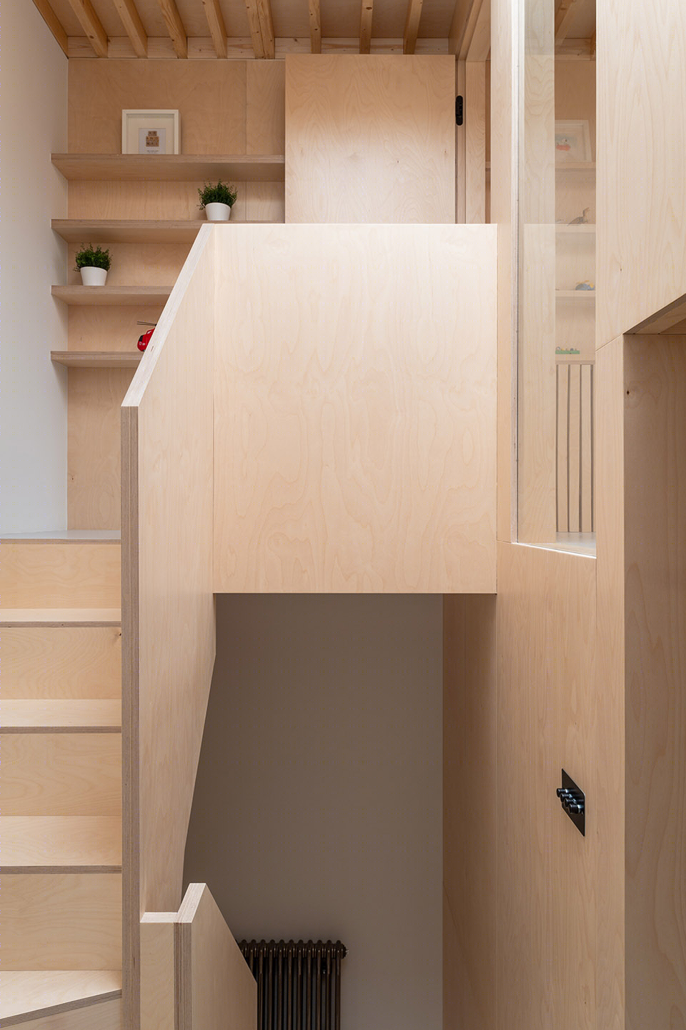 伦敦 98 平米两层半住宅，创造互锁空间-41