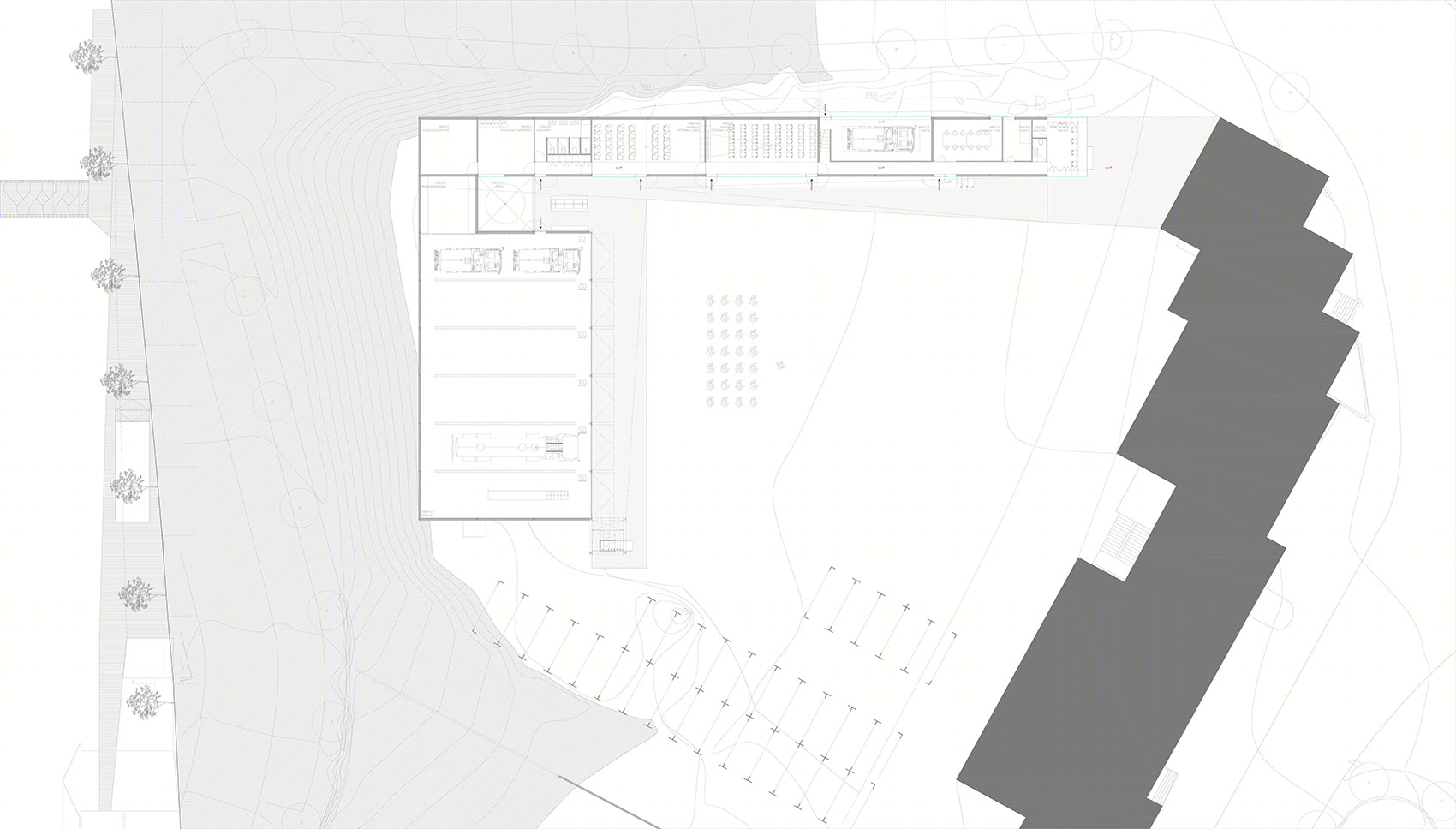 波纹板包裹的葡萄牙消防员总部大楼扩建-69