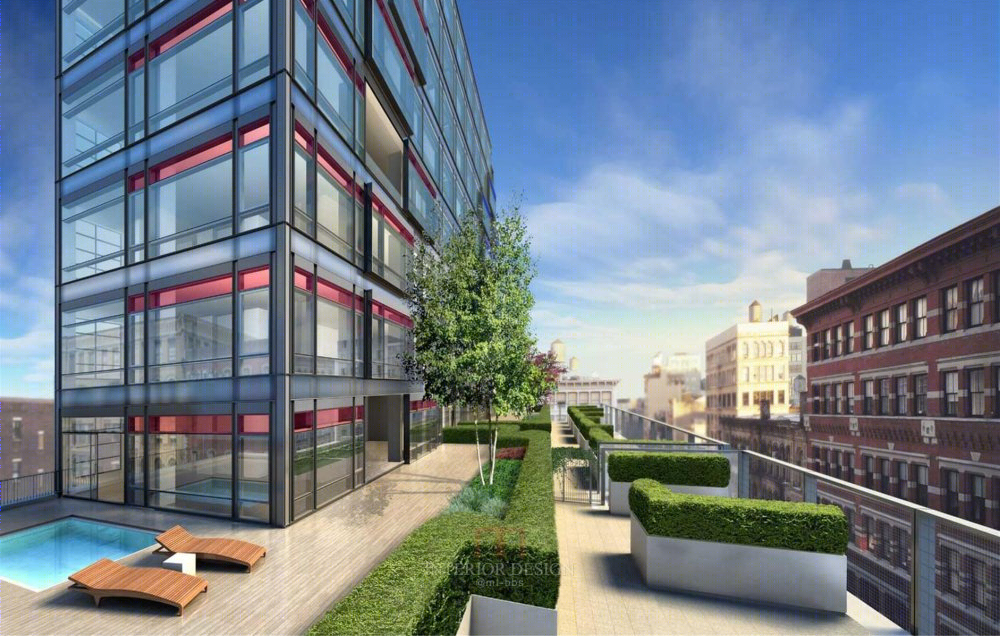 纽约 40 Mercer 豪华别墅 | 现代风格璀璨瑰宝-0