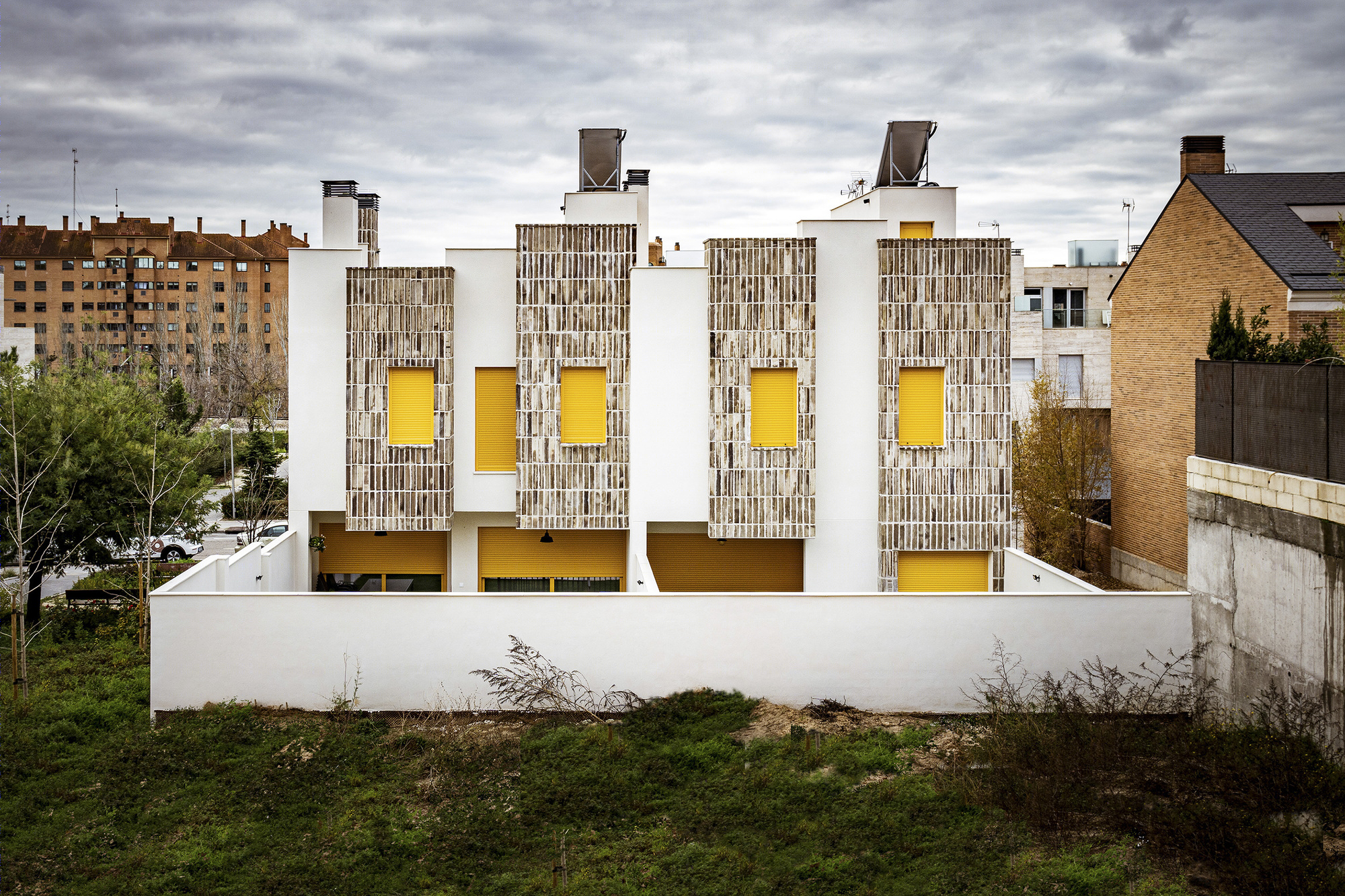 Madrid 时尚住宅区 Montecarmelo 的创意 terrace houses-11