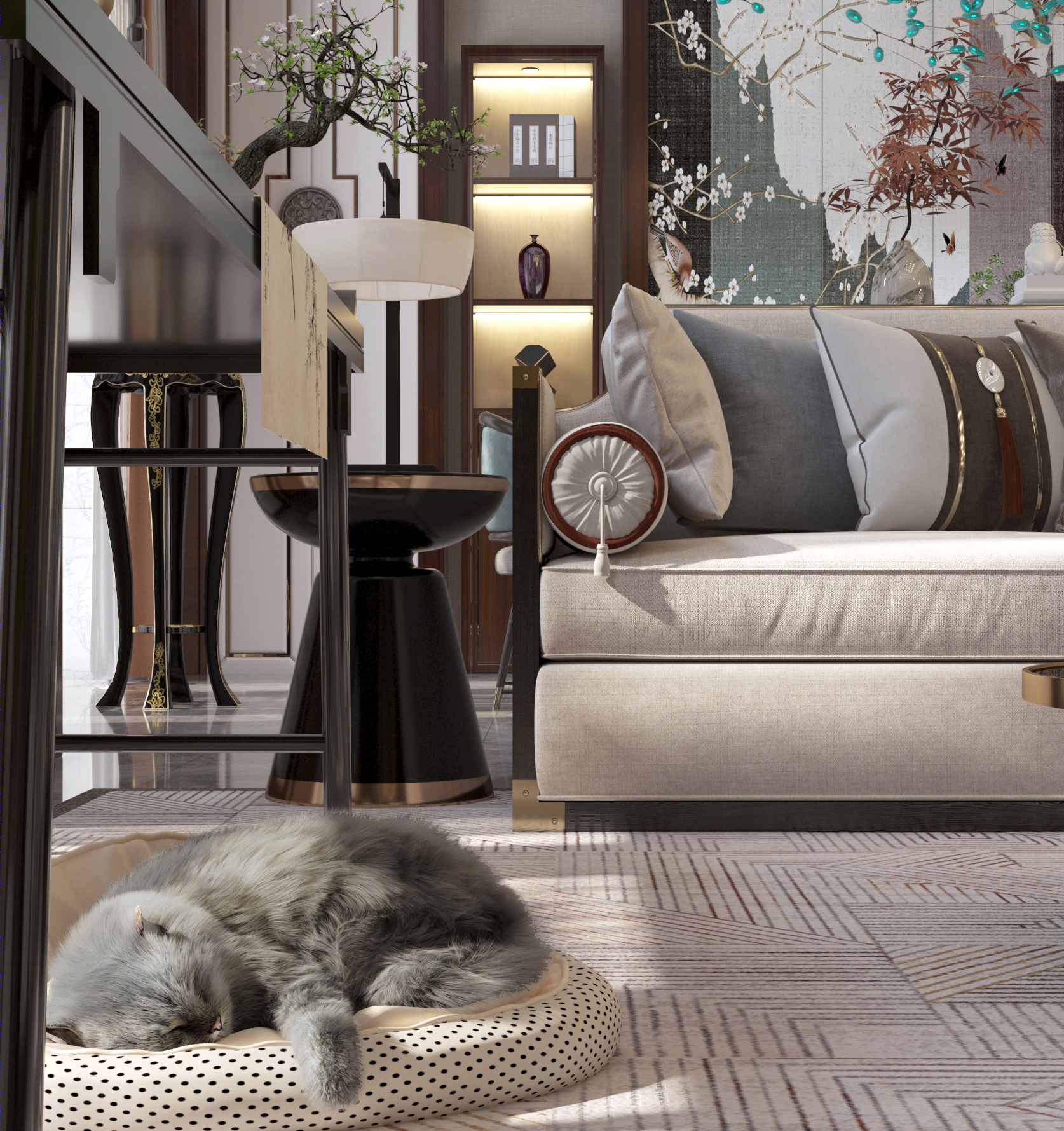 融合传统元素的现代家居设计-5