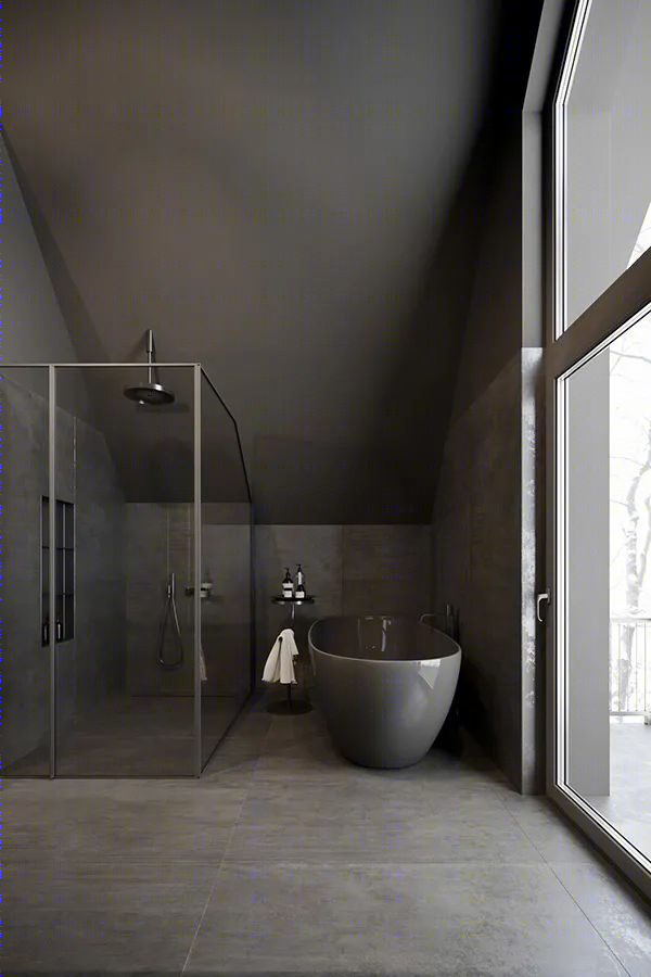 灰色与原木的优雅韵律丨Konstantin Kildinov-38