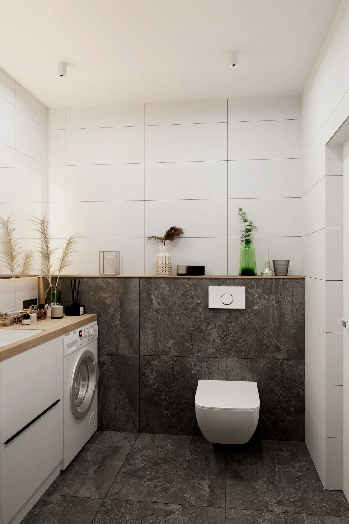 单身男士 48㎡简约时尚公寓设计-20