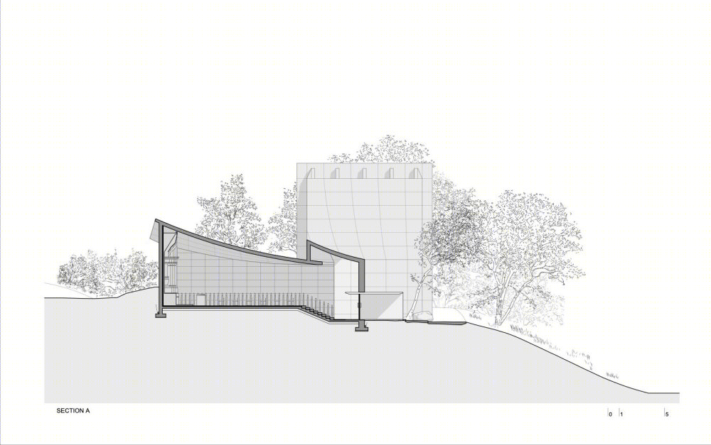 葡萄牙丘地教堂与冥想室丨Studio Nicholas Burns-43