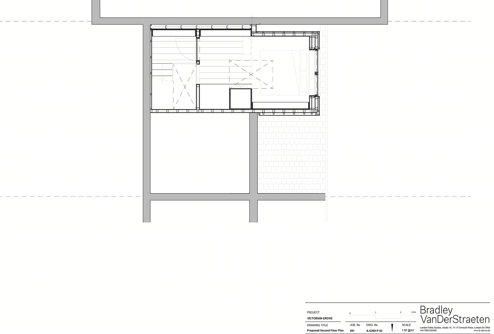 伦敦 98 平米两层半住宅，创造互锁空间-45