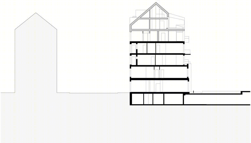 慕尼黑 R11 屋顶加建住宅 | 木结构编织室内外空间-41