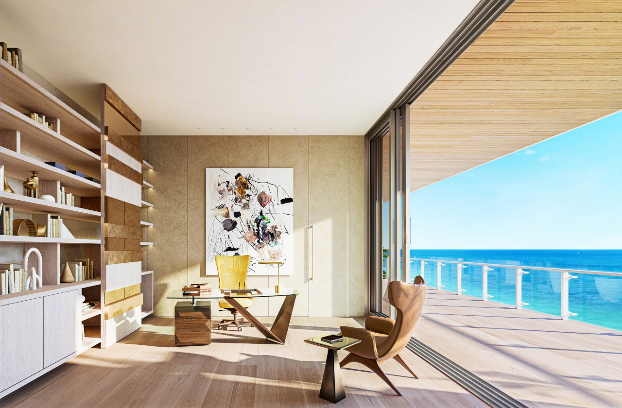迈阿密 57 Ocean 公寓顶层设计丨美国迈阿密丨Sofia Joelsson Design-46