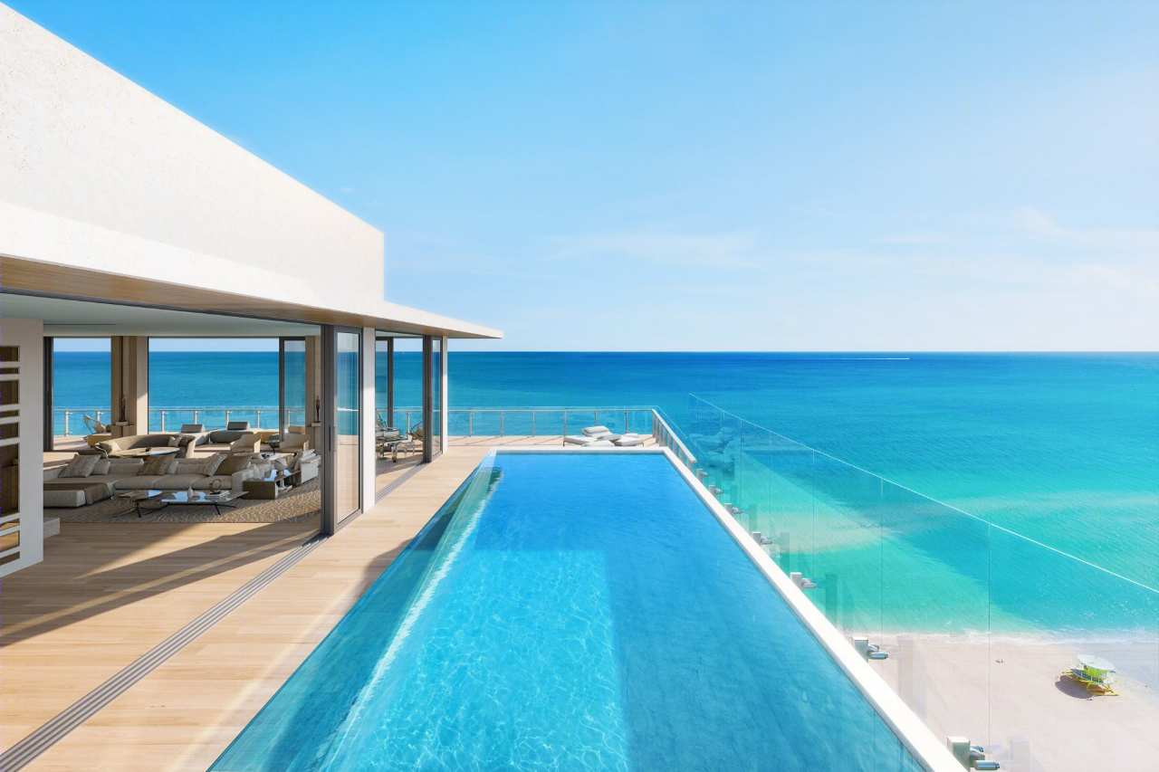 迈阿密 57 Ocean 公寓顶层设计丨美国迈阿密丨Sofia Joelsson Design-50