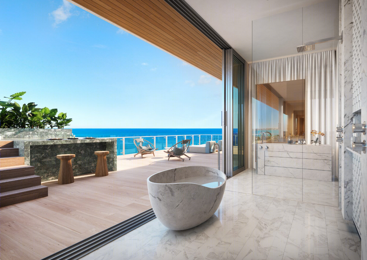 迈阿密 57 Ocean 公寓顶层设计丨美国迈阿密丨Sofia Joelsson Design-44
