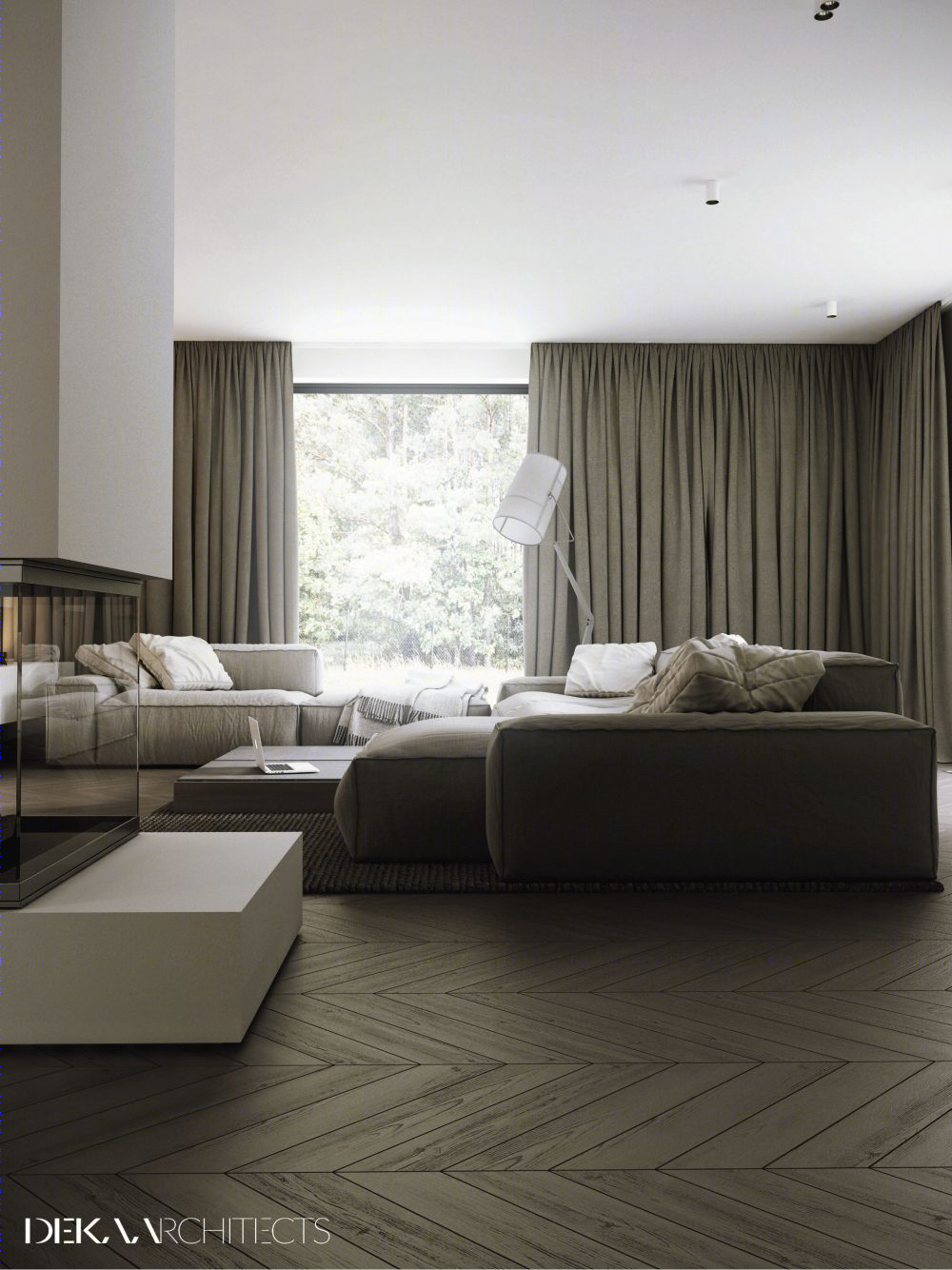 波兰森林附近住宅设计-7