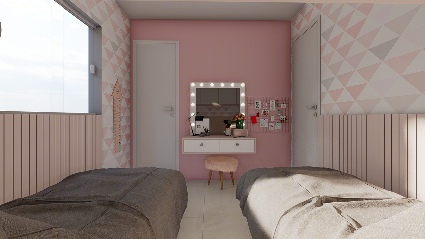 Quarto Infantil CI - Projeto de Interiores-3