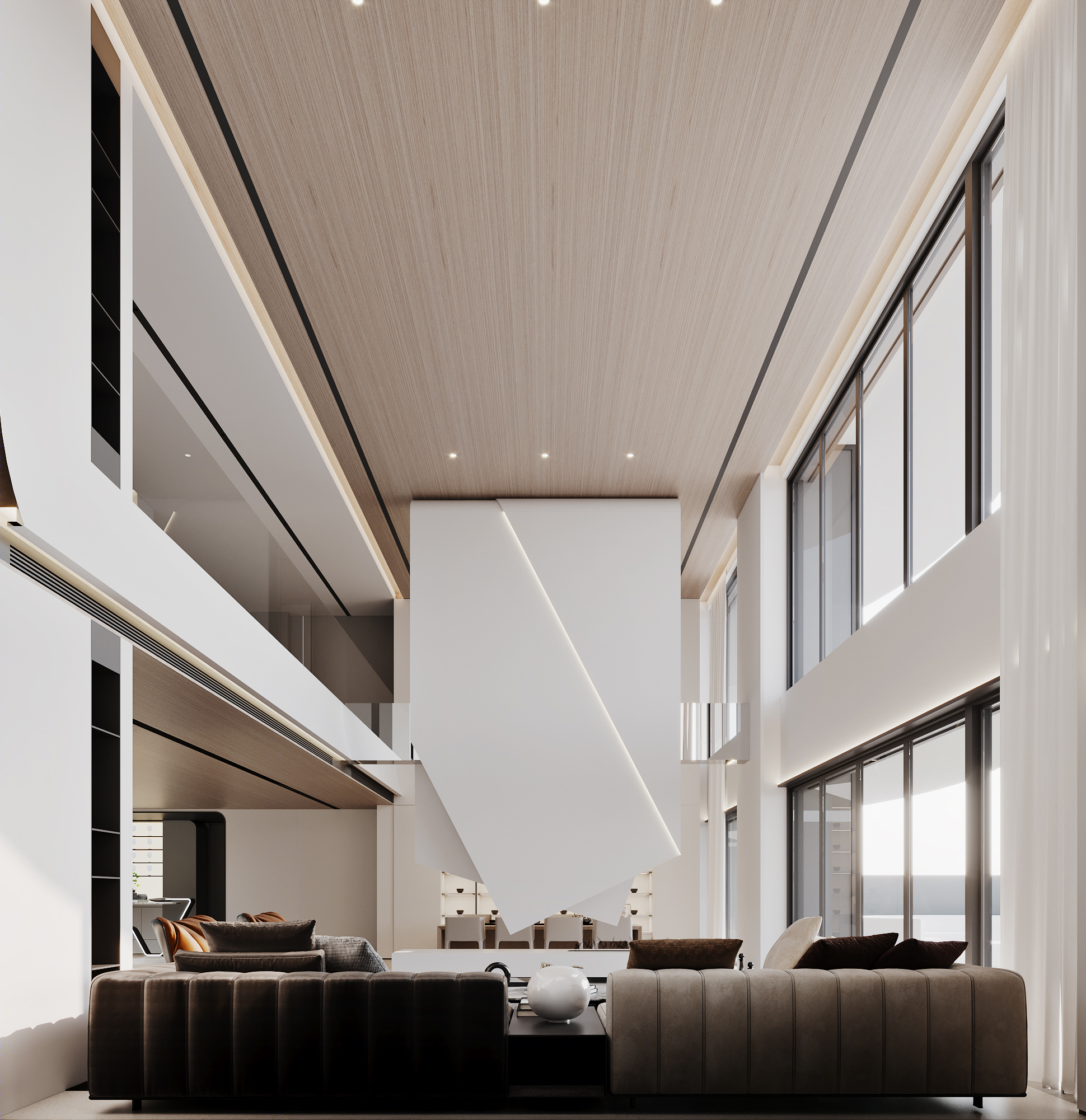 KASA别墅客餐厅茶室-1