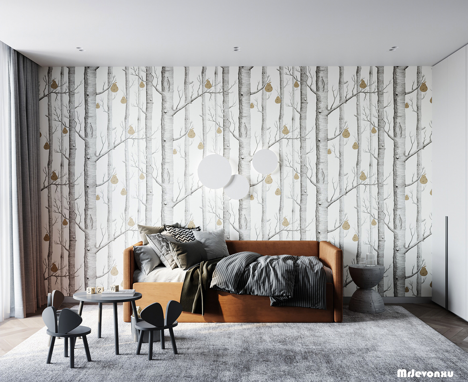 东莞现代简约风青色空间设计丨中国东莞丨徐设计师-16