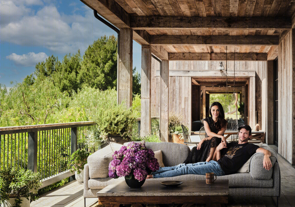 Ashton Kutcher 和 Mila Kunis 洛杉矶农舍丨美国洛杉矶丨Backen & Gillam Architects-15