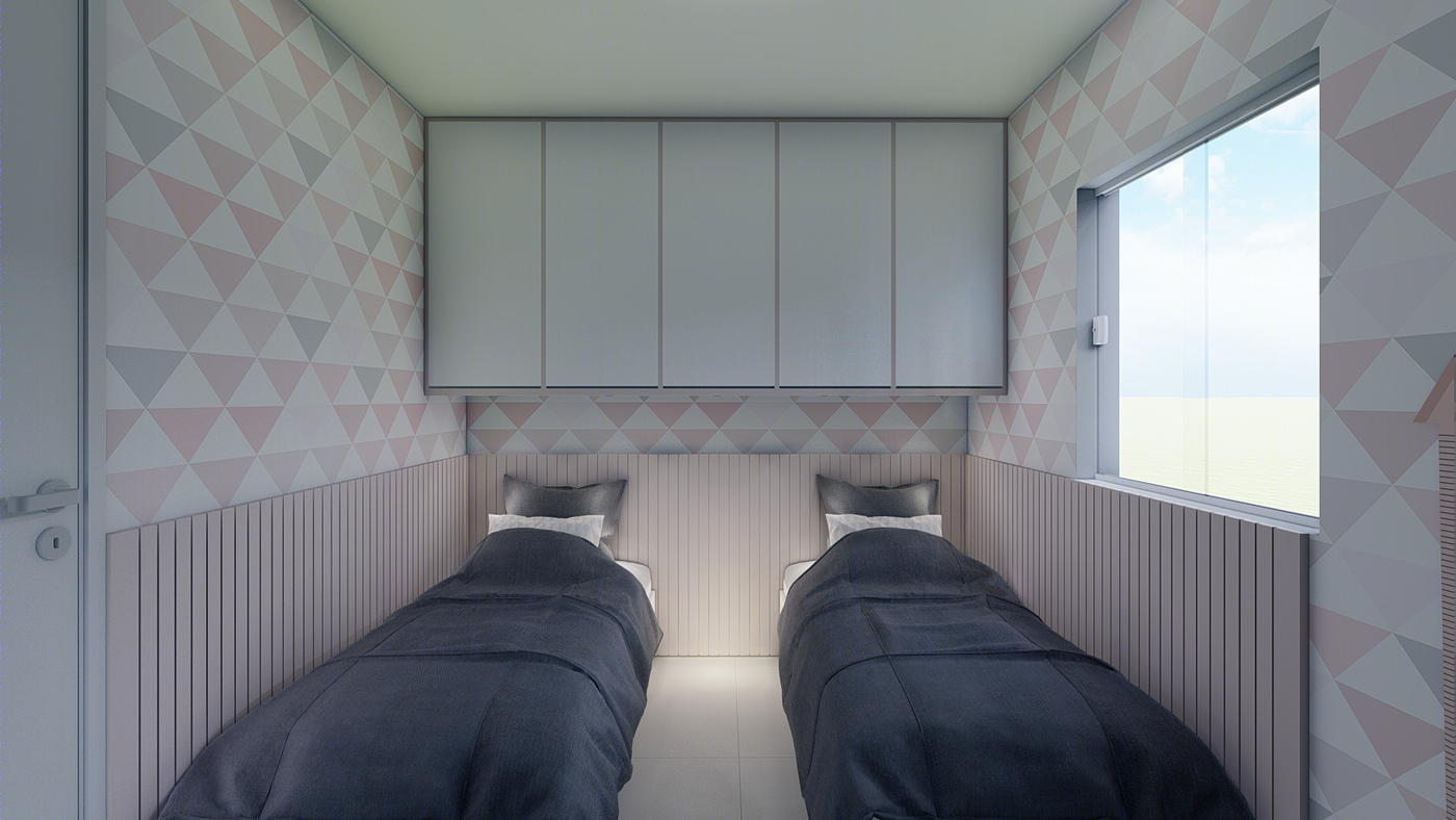 Quarto Infantil CI - Projeto de Interiores-4