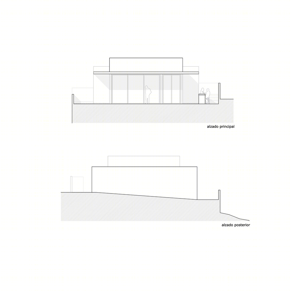 西班牙马扎隆镇悬臂式门廊住宅-41