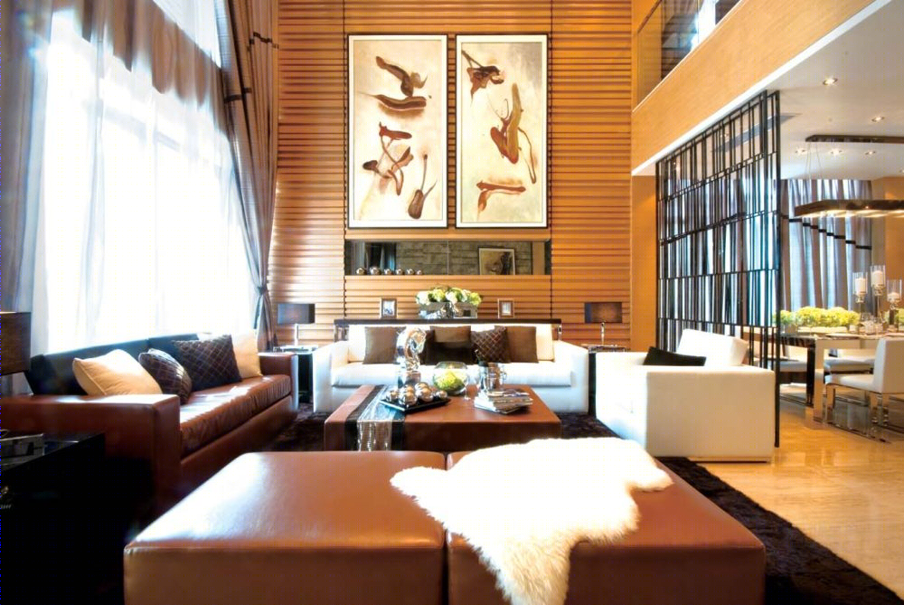 江门山湖雅苑 后现代风格样板间设计-24