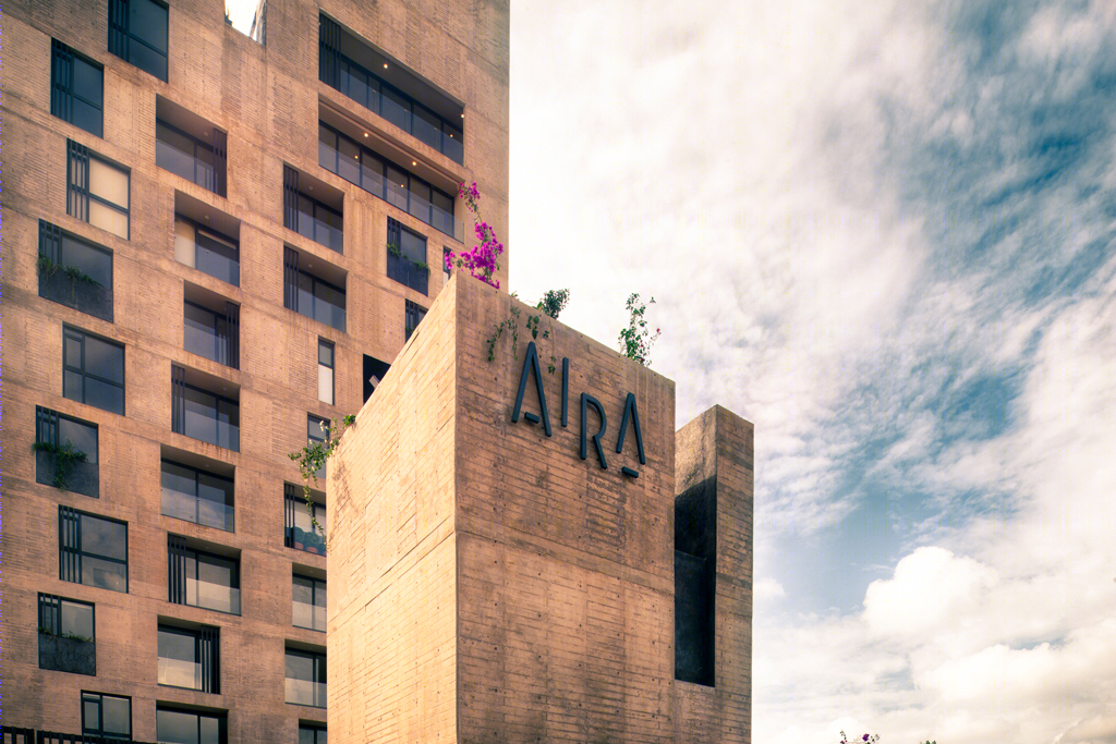 墨西哥 Querétaro 市 AIRA 公寓楼——垂直绿化与私密空间的融合-63