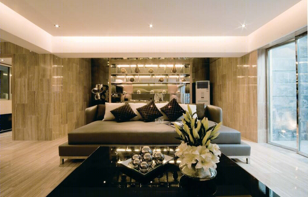 江门山湖雅苑 后现代风格样板间设计-26