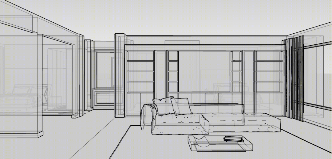 克莱因蓝点缀的简约空间设计丨中国重庆-7
