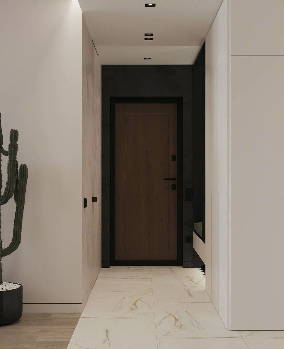 95㎡现代简约二居室丨Roomy Room Design-6