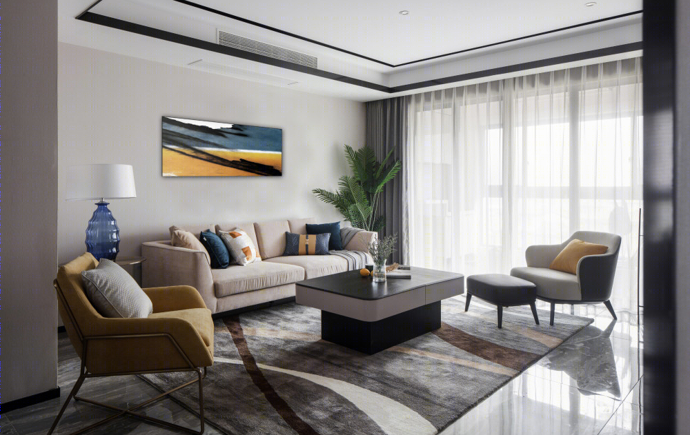 130㎡轻奢素雅风婚房，90 后精致空间设计典范-6