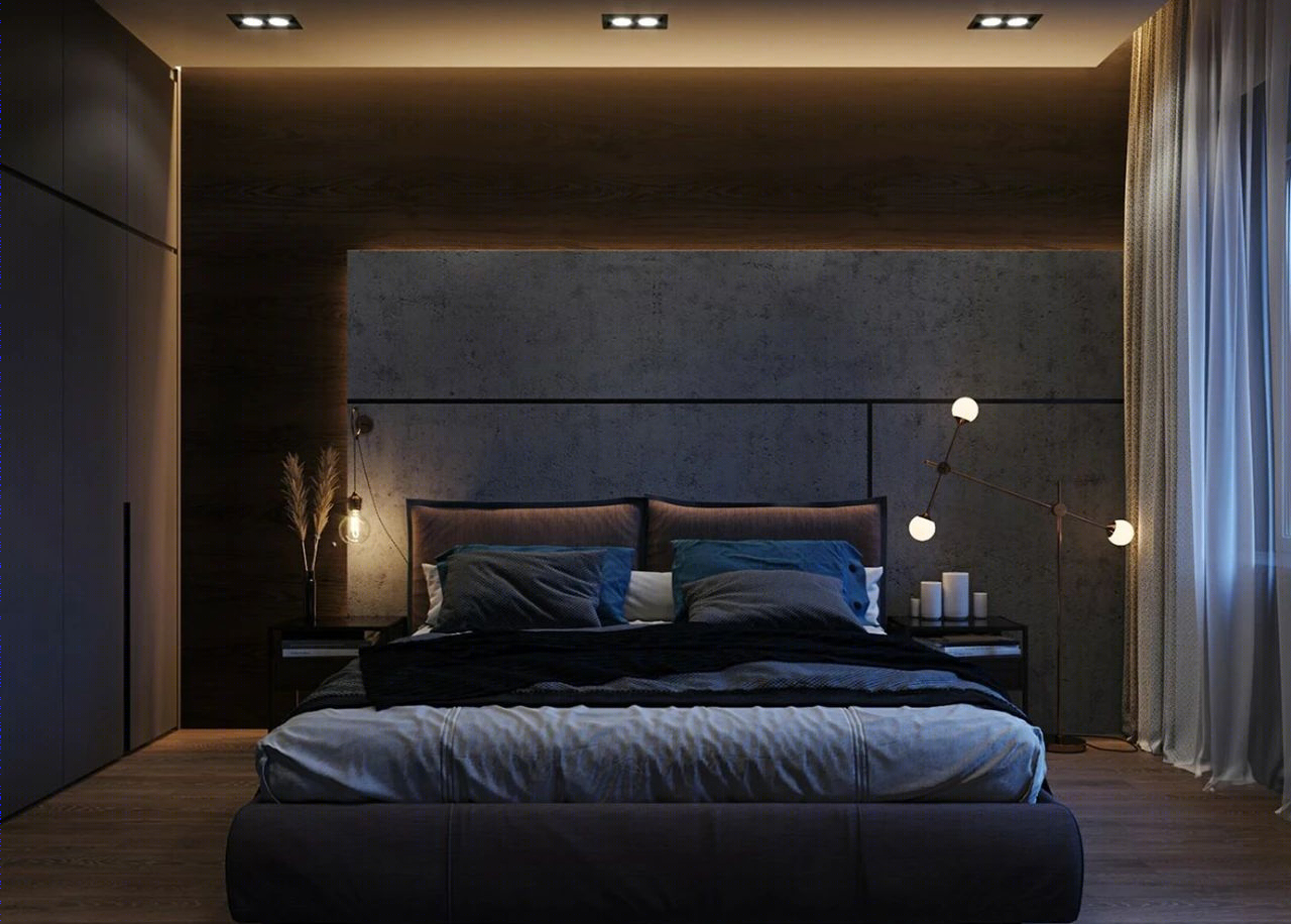 85㎡现代简约公寓设计丨LESH Studio-58