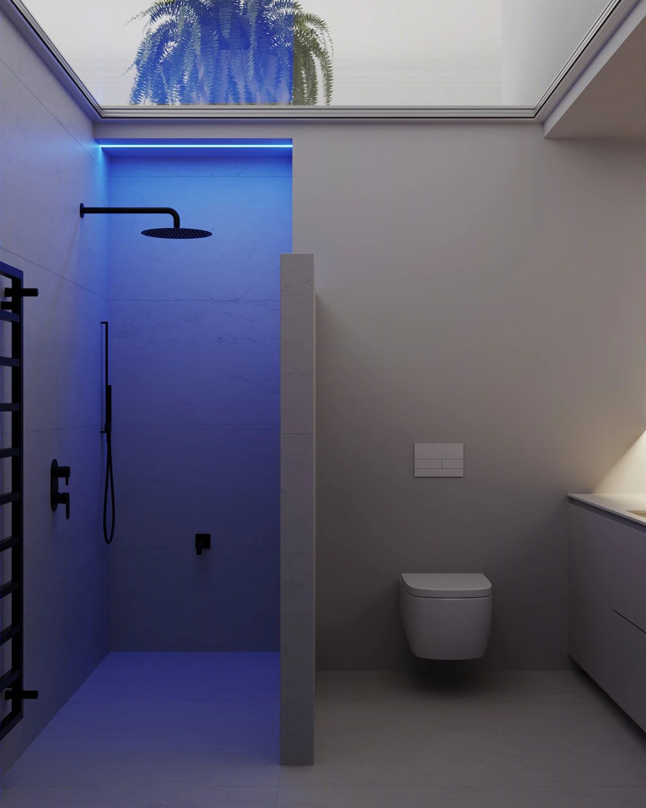 65㎡极简白「盒子」设计丨Artalekseev.ru-48