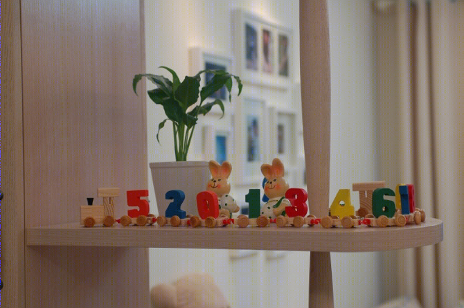 深圳万科公园里女性主义三居室设计-4