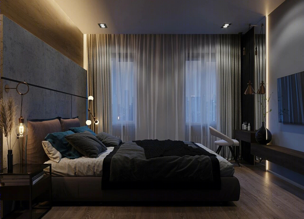 85㎡现代简约公寓设计丨LESH Studio-57