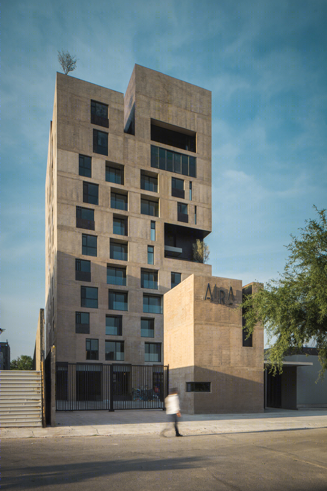 墨西哥 Querétaro 市 AIRA 公寓楼——垂直绿化与私密空间的融合-69