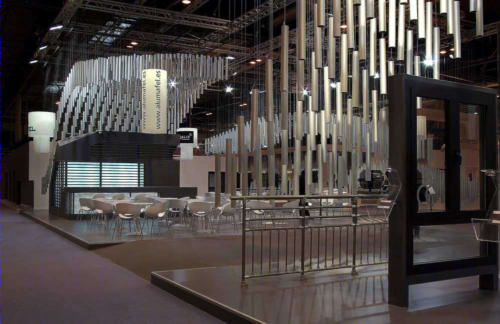 铝框展览架 | 短暂复杂性中的空间艺术-24