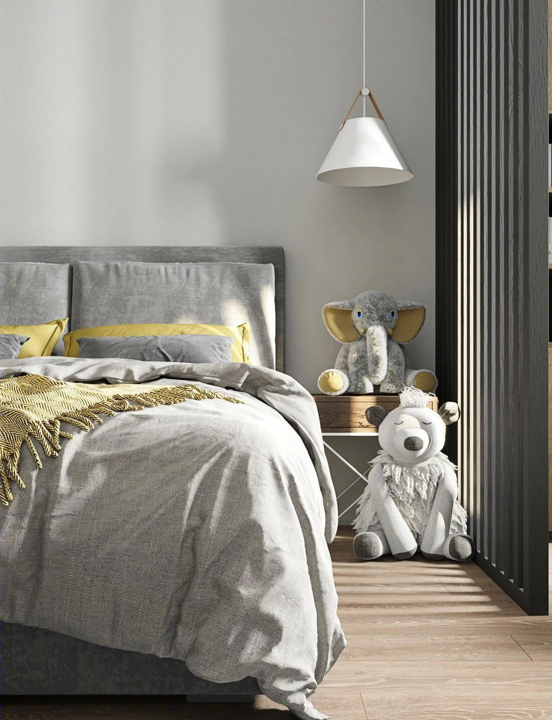 85㎡现代简约公寓设计丨LESH Studio-62