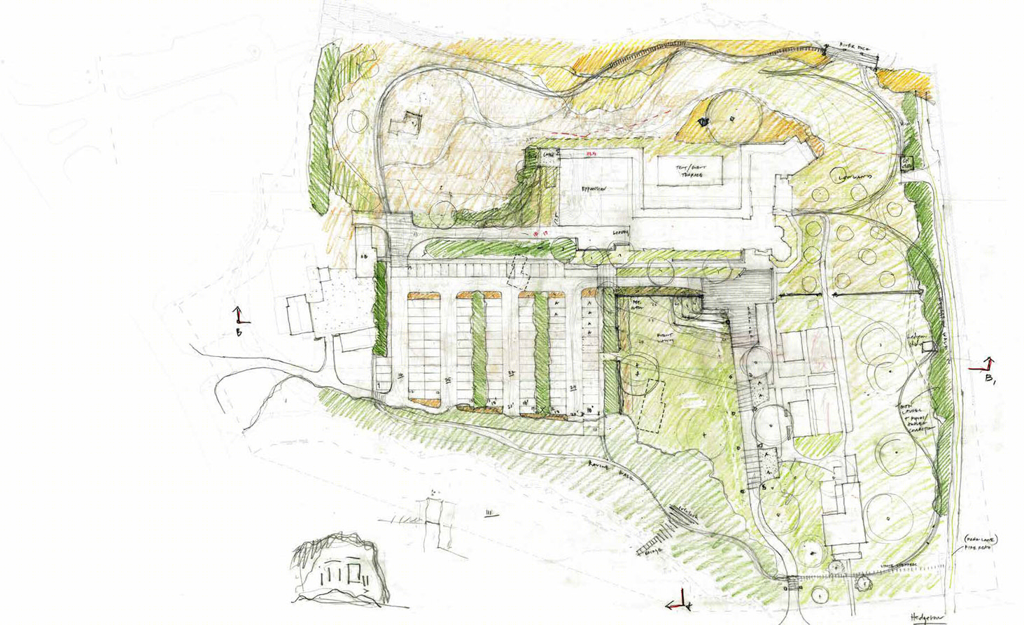 艺术家步道 | 美国康涅狄格州博物馆景观总体规划-23