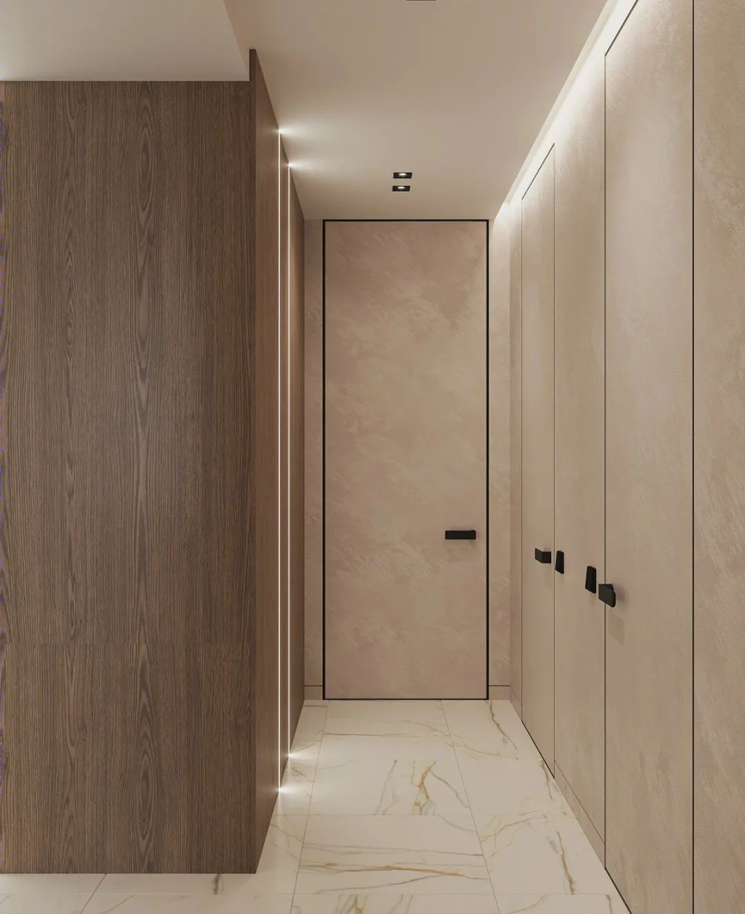 95㎡现代简约二居室丨Roomy Room Design-9