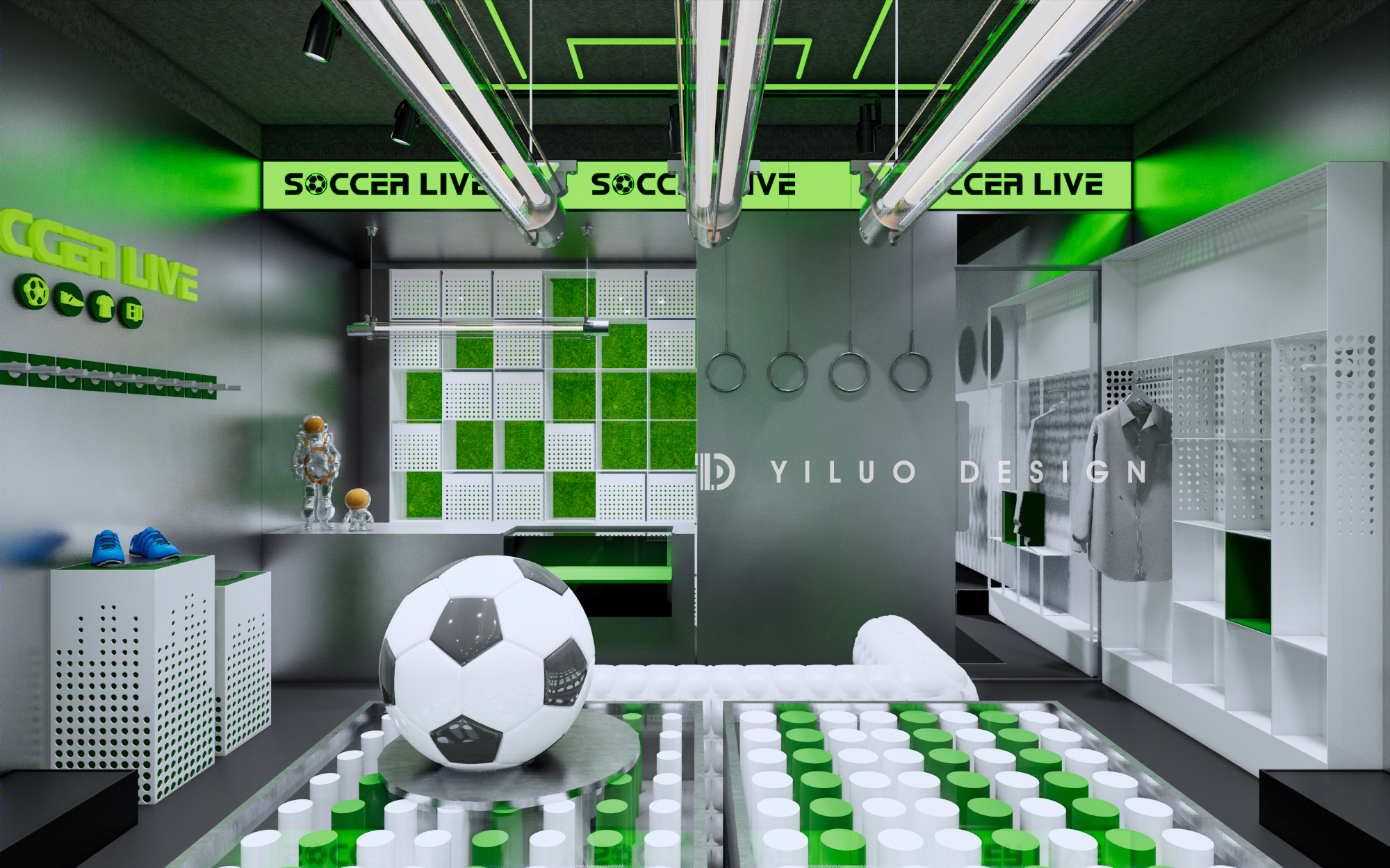 SOCCER LIVE 足球体验馆空间设计丨中国杭州丨杭州苏克体育品牌管理公司-8