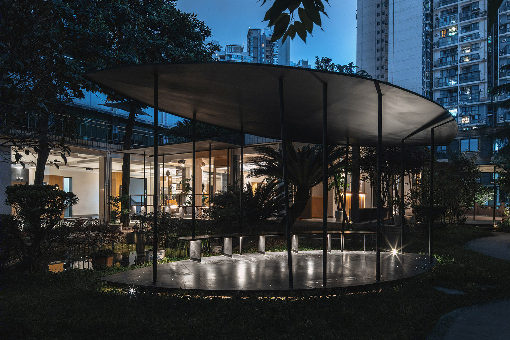 成都侠客岛花园岛庭院更新-53