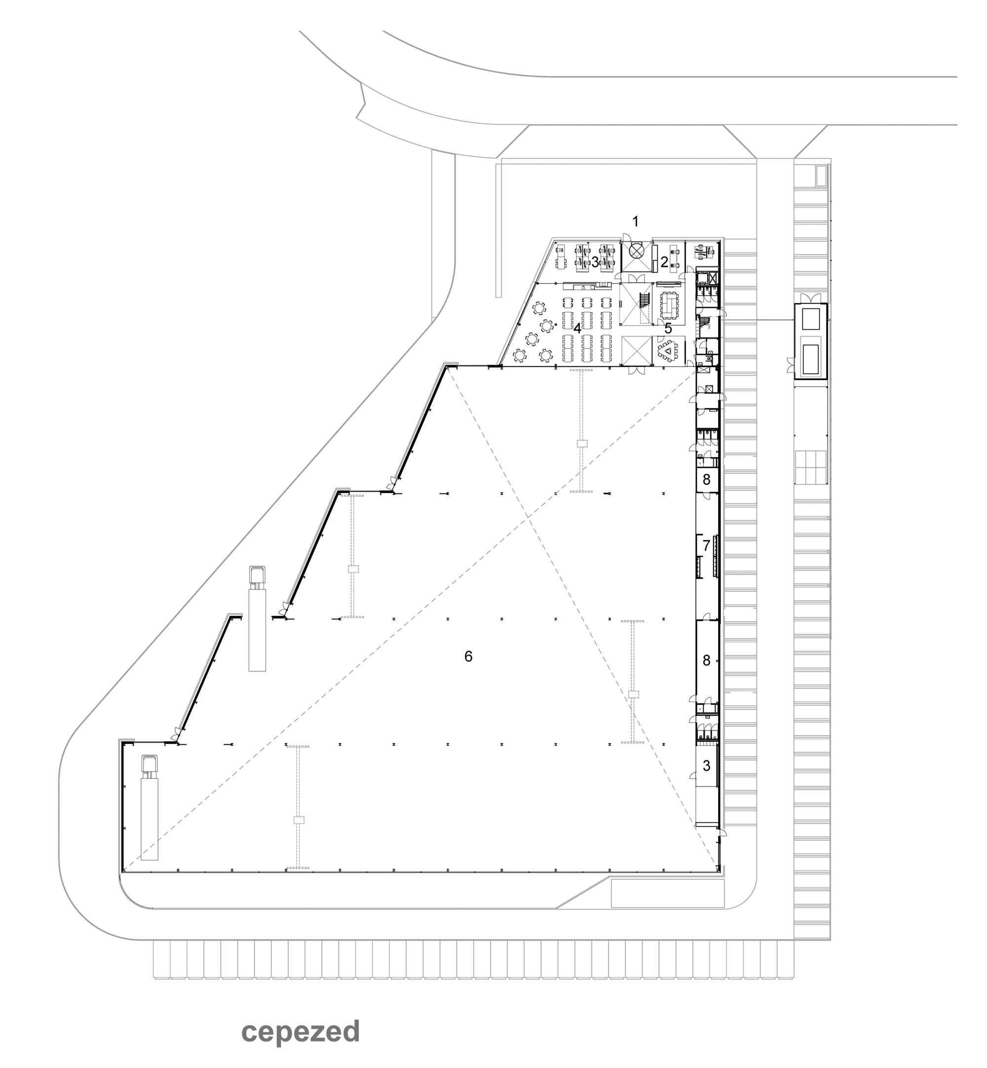 Lan Handling Technologies 办公建筑，功能布局巧妙，空间利用充分-19