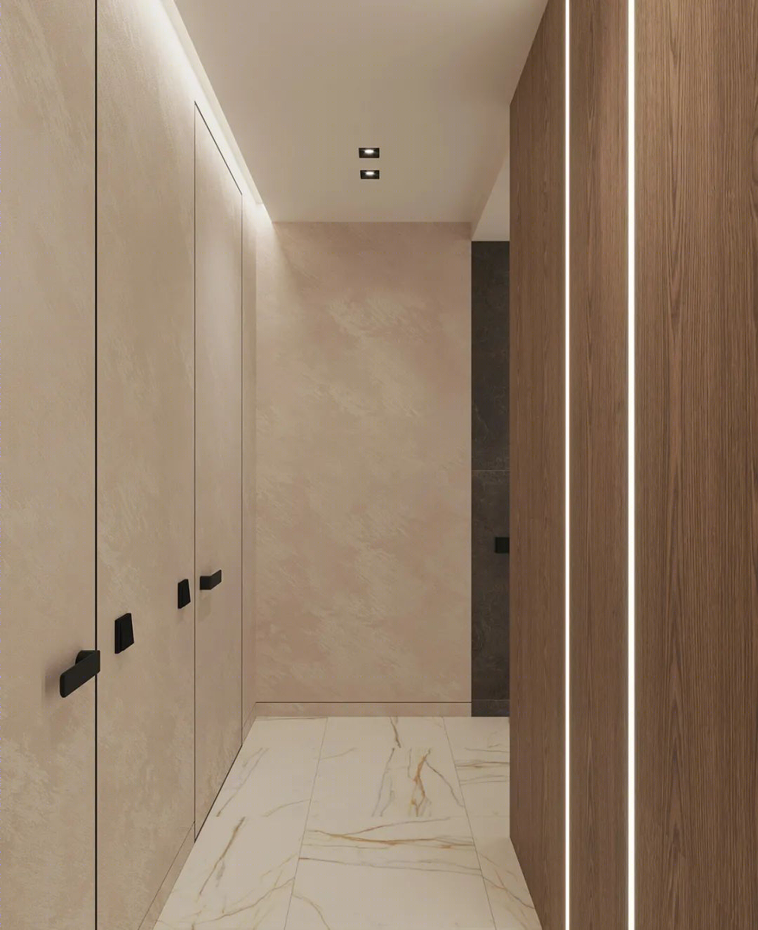 95㎡现代简约二居室丨Roomy Room Design-10