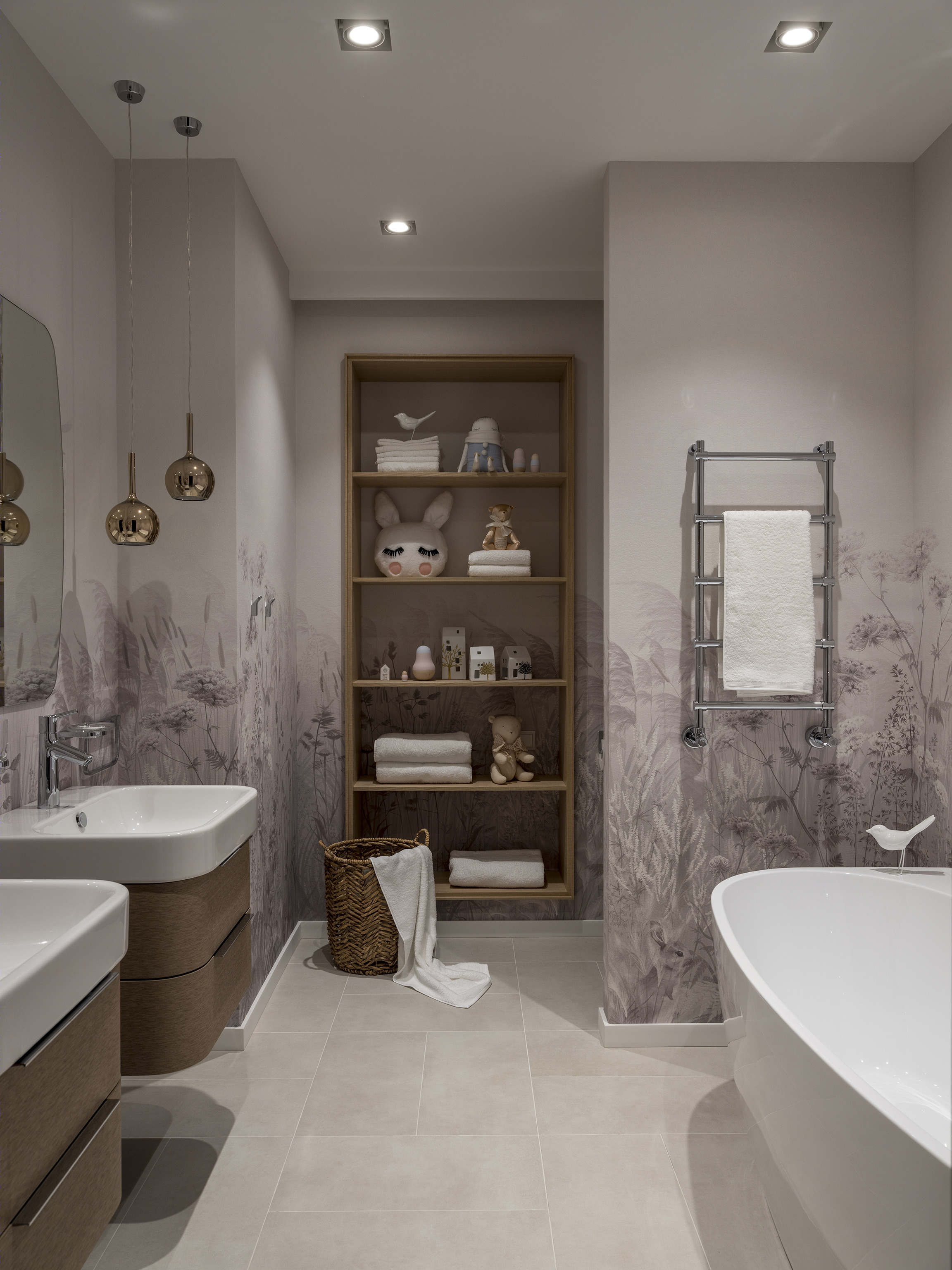 轻奢宜居的 Barvikha 度假别墅设计-31