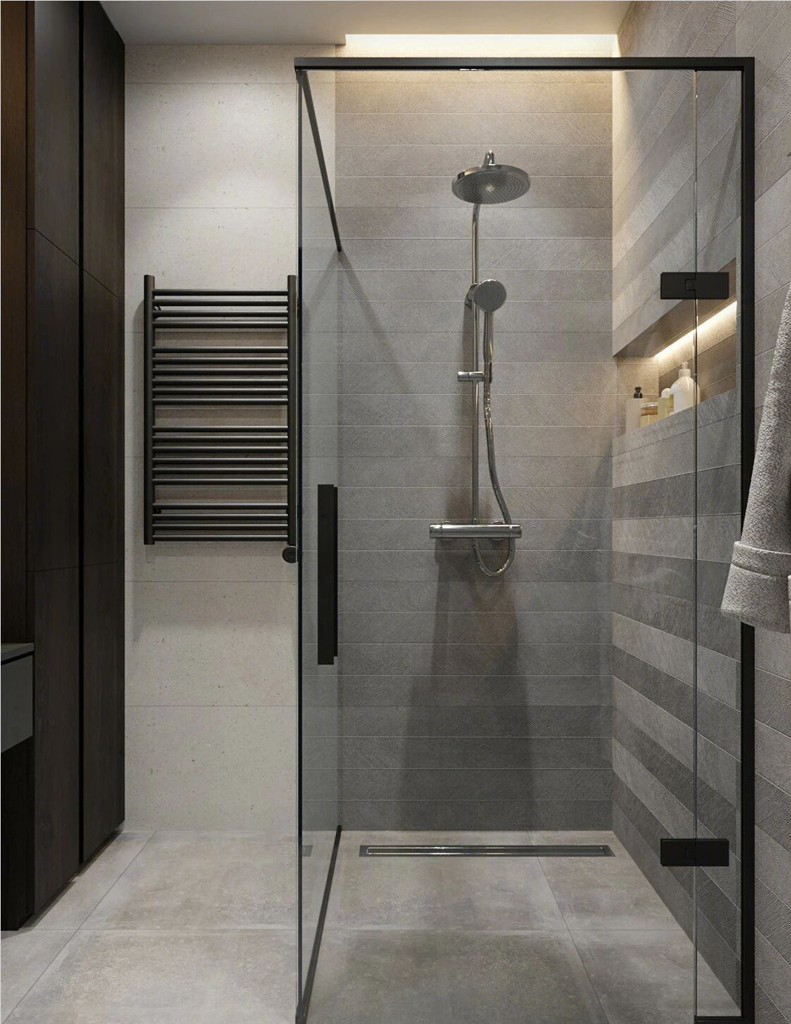 85㎡现代简约公寓设计丨LESH Studio-65