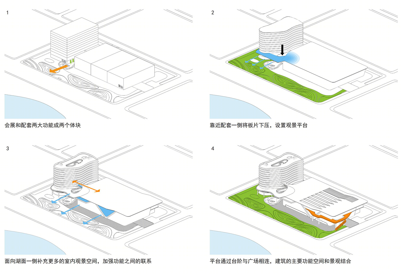 禄口空港新城综合文化中心丨中国南京丨东南大学建筑学院&南京邦建都市建筑设计事务所-58