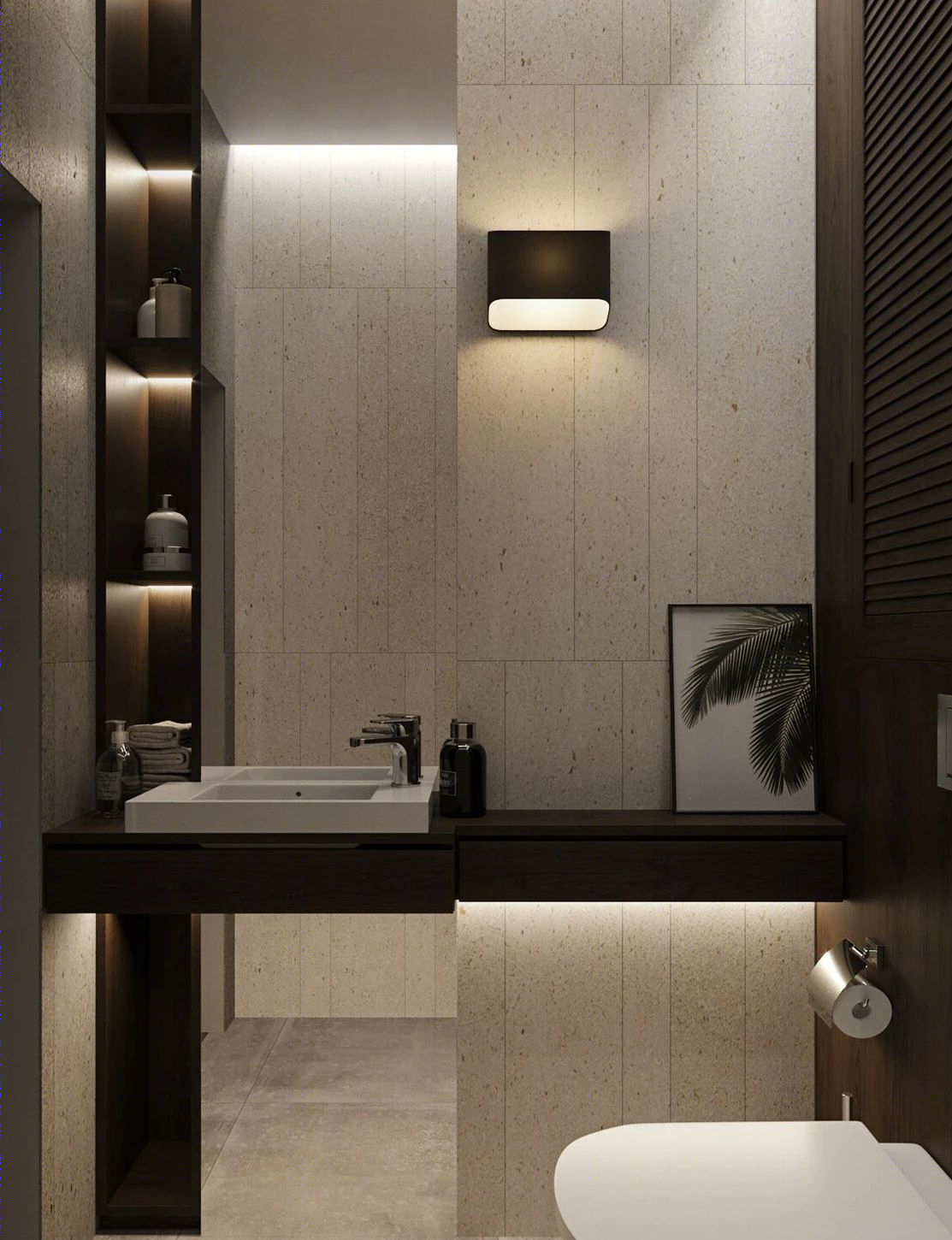 85㎡现代简约公寓设计丨LESH Studio-66