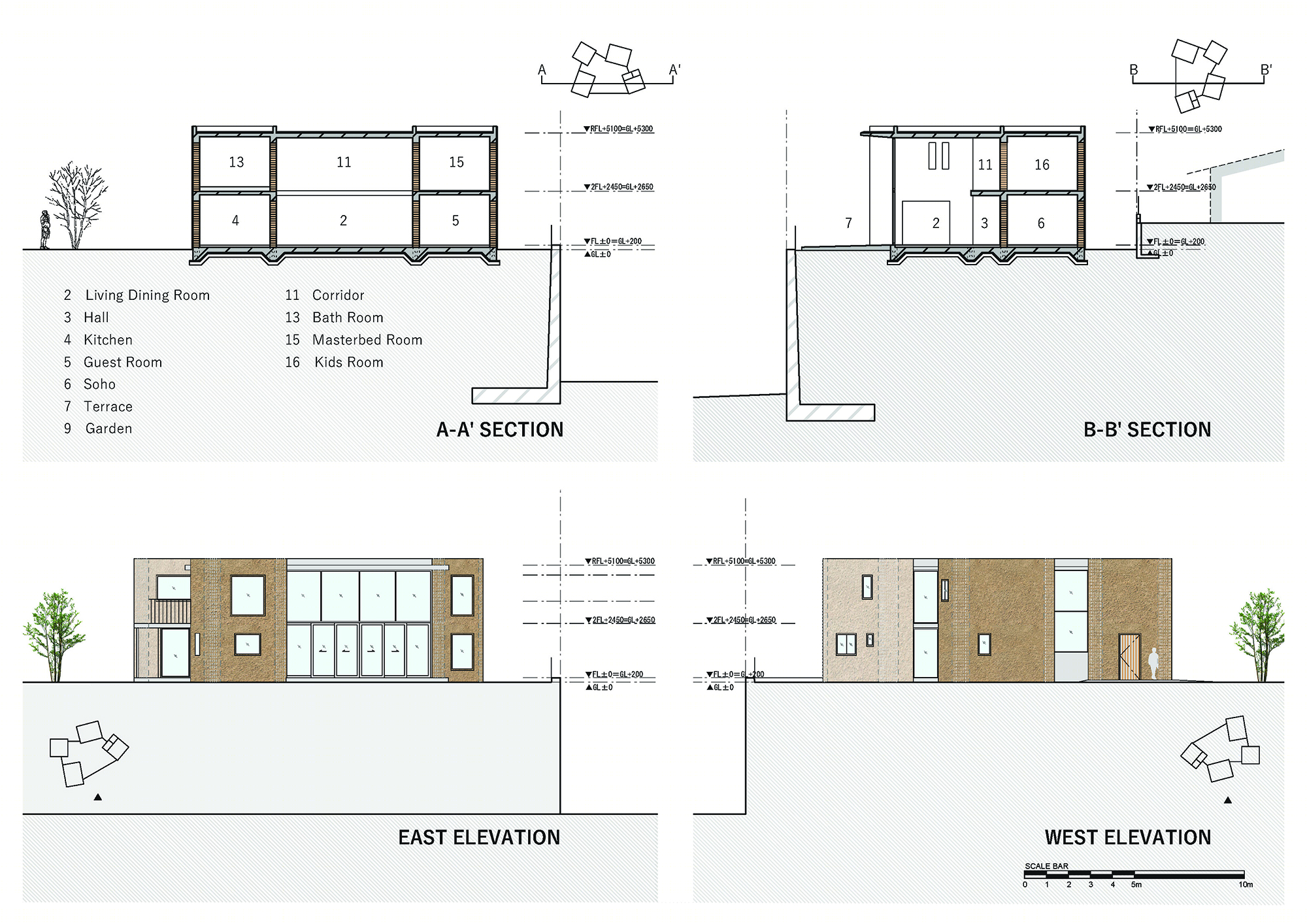火山土别墅 | 地域特色结构新探索-38