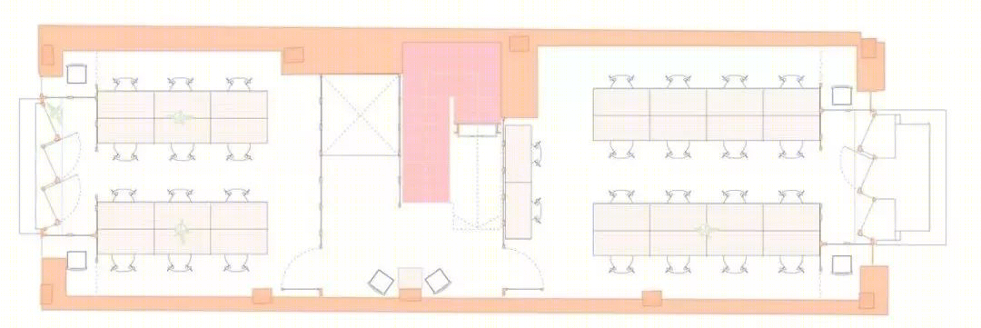 巴塞罗那多彩联合办公空间-37