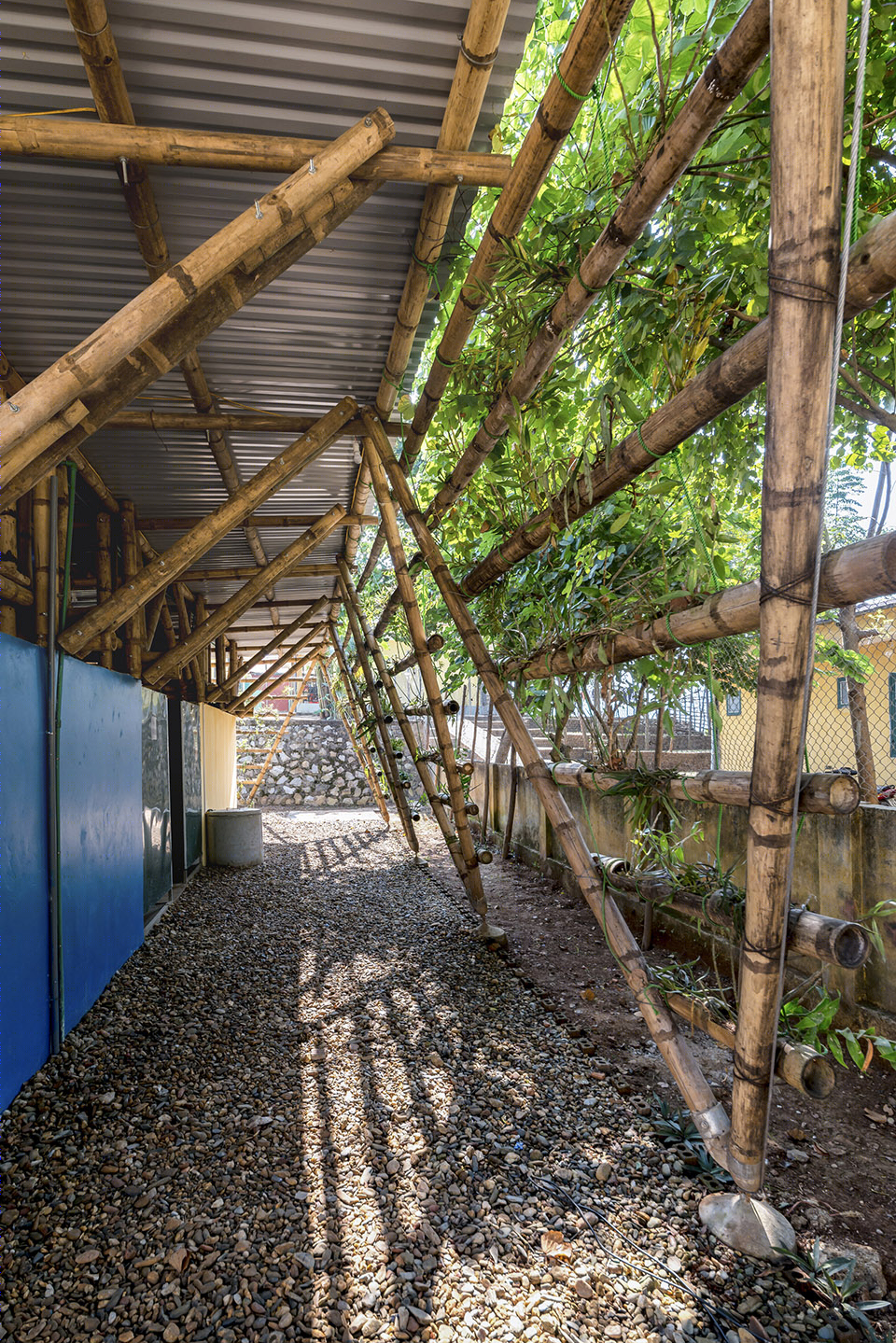 越南农村学校卫生设施二期 | 竹管支架的绿色环保设计-29